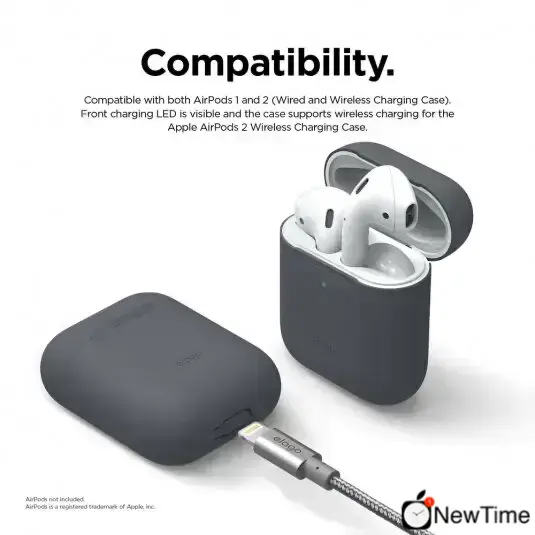 Elago Skinny Case Dark Gray for Airpods (EAPSK-BA-DGY)